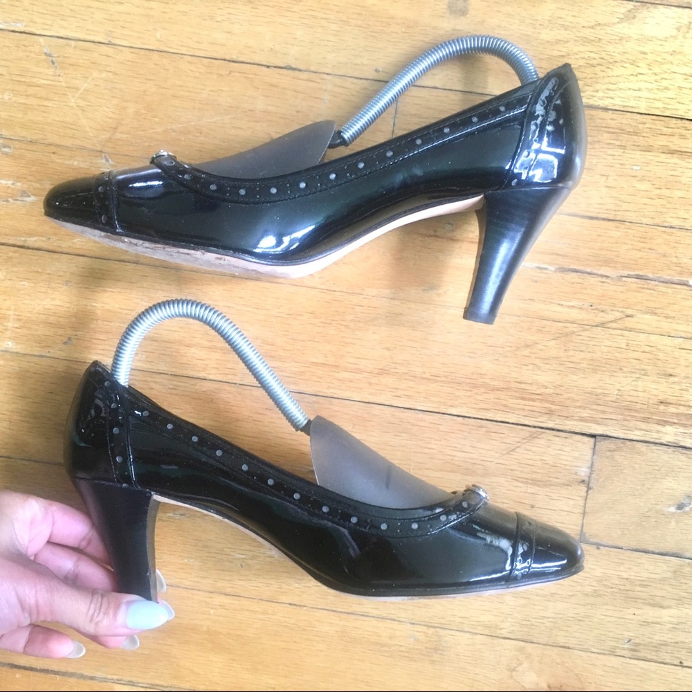 Cole haan patent leather shoes